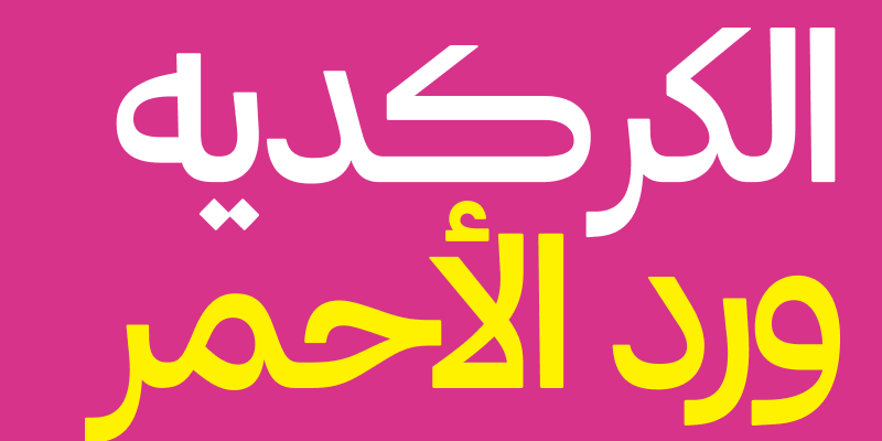 Card displaying Forma DJR Arabic typeface in various styles