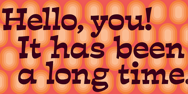 Card displaying Estro MN typeface in various styles