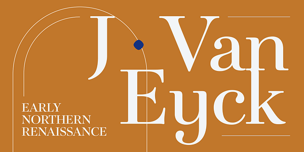 Card displaying Novantique Serif typeface in various styles