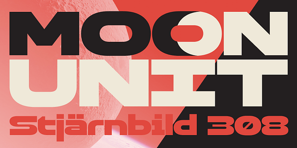 Card displaying Strelka typeface in various styles