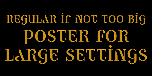 Card displaying Ambicase Modern typeface in various styles