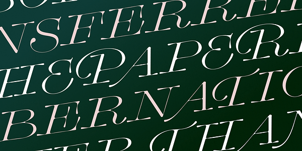 Card displaying Club Lithographer typeface in various styles