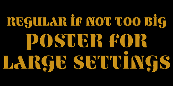 Card displaying Ambicase Fatface typeface in various styles