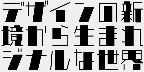 Card displaying AB Tori B typeface in various styles