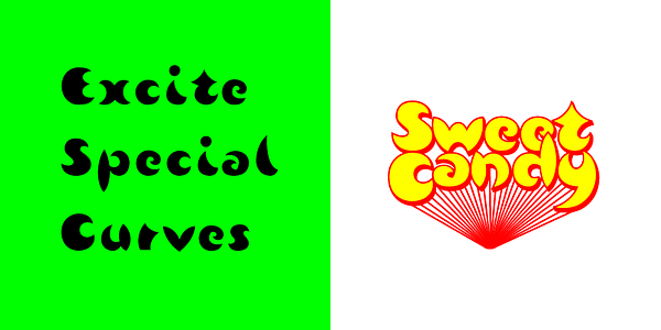 Card displaying Moolong Tokatsuki Kana typeface in various styles