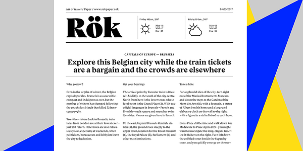 Card displaying Vesterbro Variable typeface in various styles