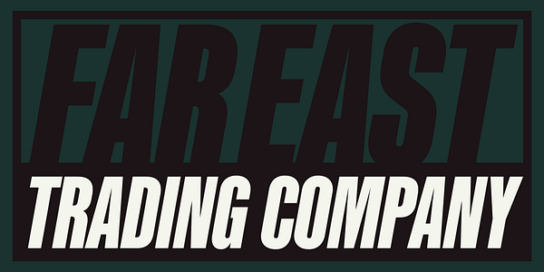 Card displaying Kaneda Gothic typeface in various styles