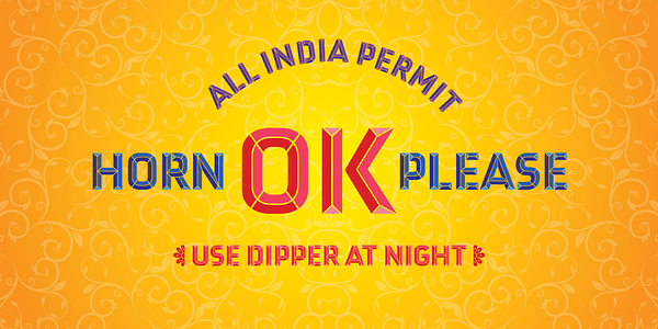 Card displaying Sadak typeface in various styles