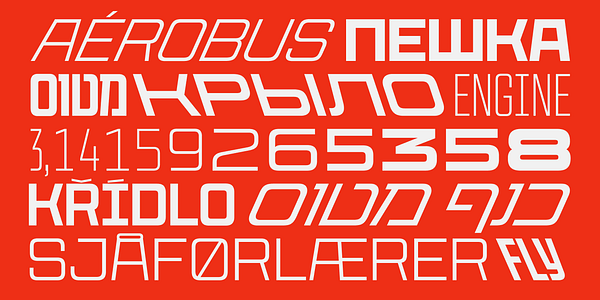 Card displaying CoFo Peshka Variable typeface in various styles