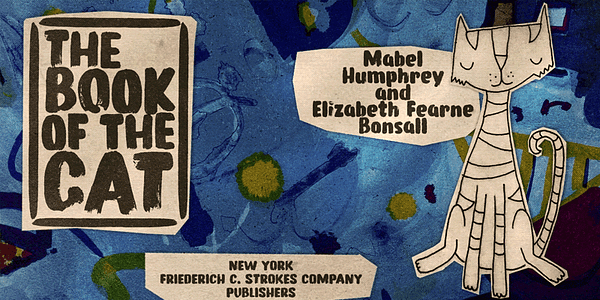 Card displaying Brushtones typeface in various styles