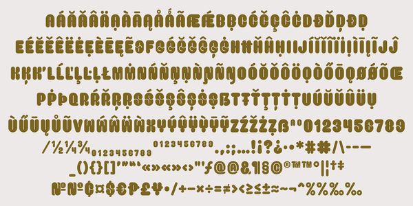 Card displaying Salbabida Sans Pro typeface in various styles