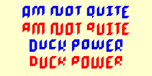 Card displaying Kōsetsu typeface in various styles