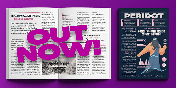 Card displaying Peridot PE Variable typeface in various styles