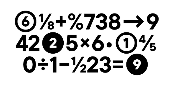 Card displaying TT Commons Pro typeface in various styles