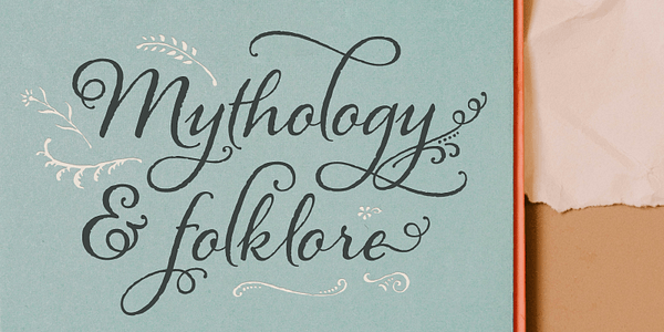 Card displaying Alana typeface in various styles