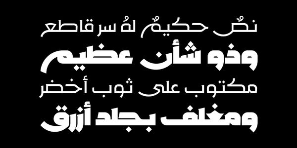 Card displaying Rakan typeface in various styles