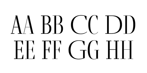 Card displaying Fino typeface in various styles