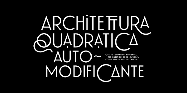 Card displaying Waverly CF typeface in various styles