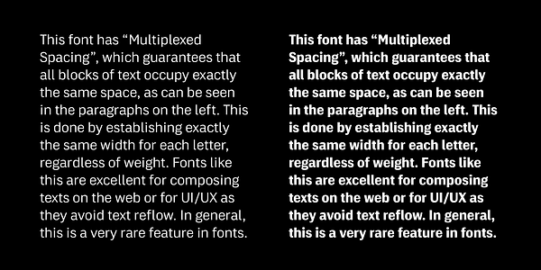 Card displaying Dorival UI Variable typeface in various styles