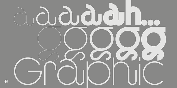 Card displaying BD Orange Variable typeface in various styles