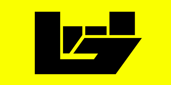 Card displaying Megavolt typeface in various styles