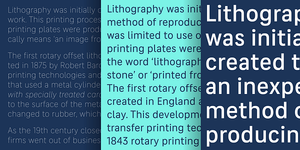 Card displaying Adapt Variable typeface in various styles