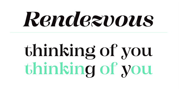 Card displaying Campaign Serif typeface in various styles