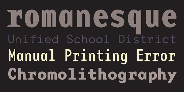 Card displaying Base Mono typeface in various styles