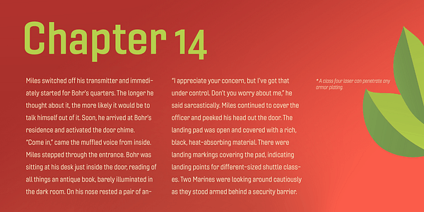 Card displaying Gineso typeface in various styles