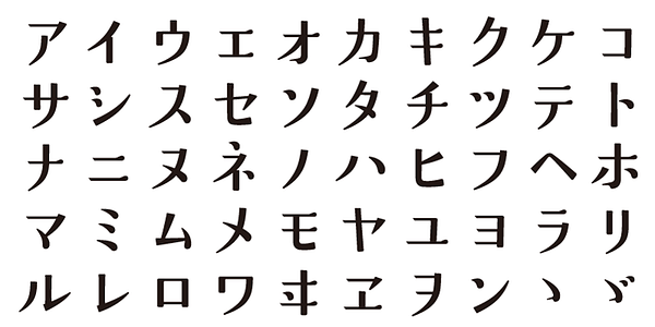 Card displaying ADS Soyokaze typeface in various styles