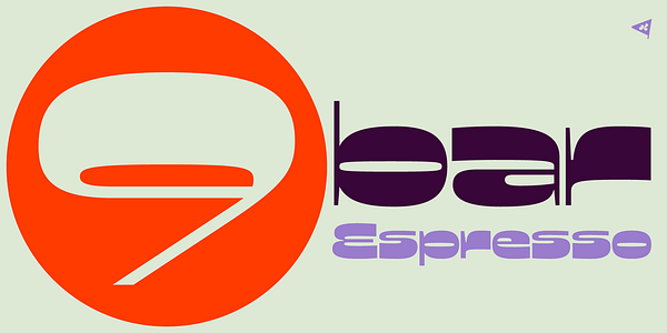 Card displaying Schwenk typeface in various styles