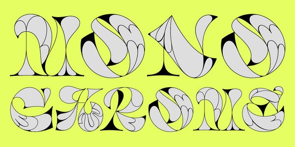 Card displaying Juma typeface in various styles