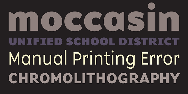 Card displaying Base 900 typeface in various styles