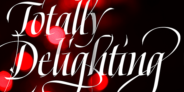 Card displaying Gratia typeface in various styles