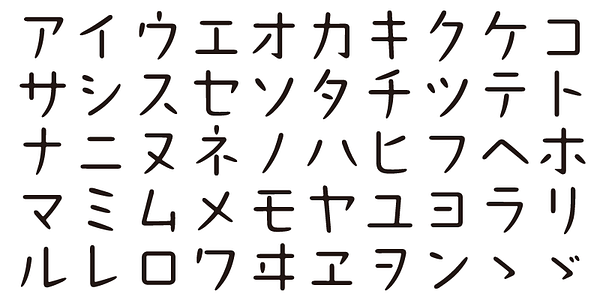 Card displaying ADS Shingakuen typeface in various styles