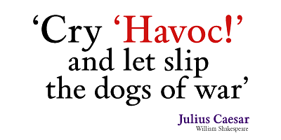 Card displaying Brigade typeface in various styles