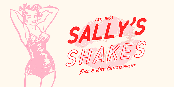 Card displaying Chippewa Falls typeface in various styles