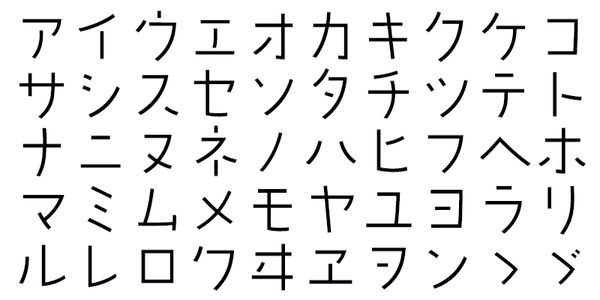 Card displaying AB Walk typeface in various styles