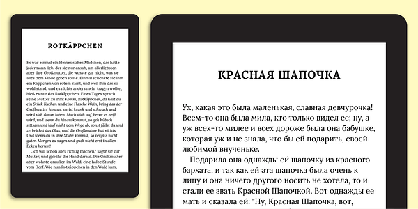 Card displaying Lora typeface in various styles