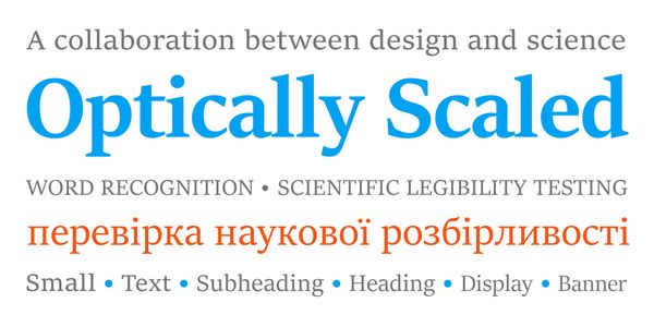 Card displaying Sitka typeface in various styles