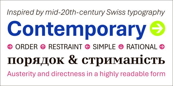 Card displaying Aptos typeface in various styles
