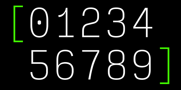 Card displaying Input Serif typeface in various styles