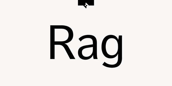 Card displaying FF Dagny typeface in various styles