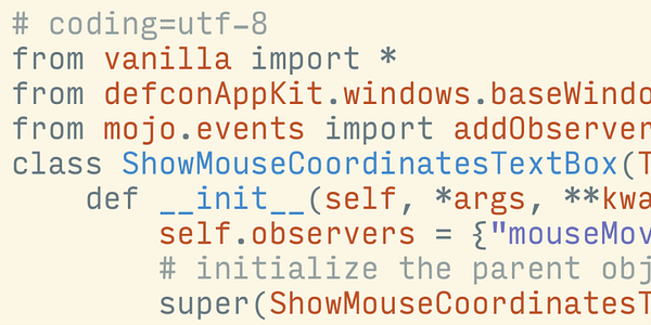 Card displaying Input Mono typeface in various styles