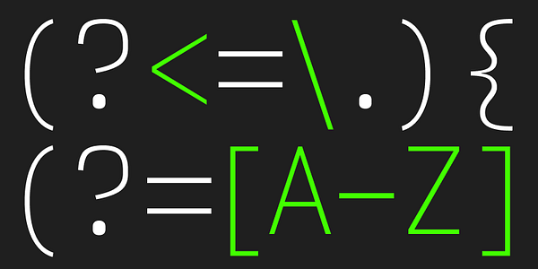 Card displaying Input Sans typeface in various styles