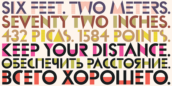 Card displaying Lincoln Electric typeface in various styles