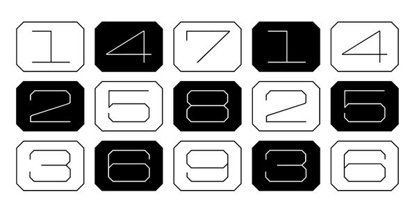 Card displaying Gear Wide typeface in various styles