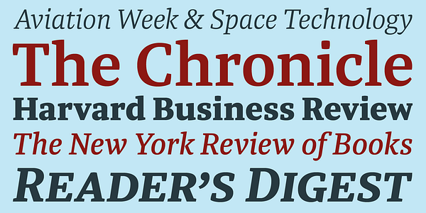 Card displaying Tasman typeface in various styles