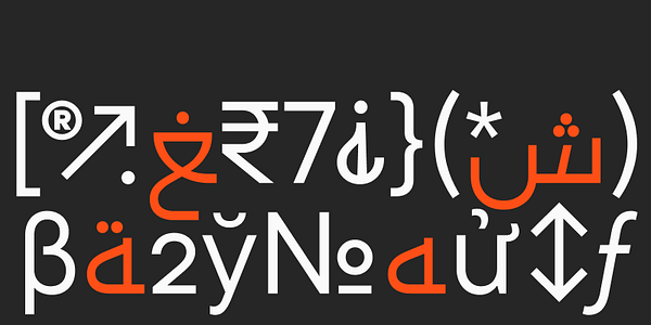 Card displaying TT Commons Pro typeface in various styles