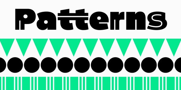 Card displaying Joc typeface in various styles